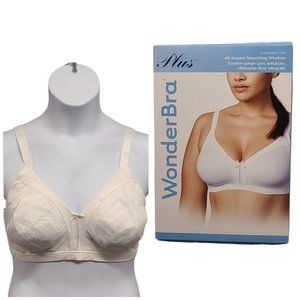 WonderBra Plus 40DD Wireless All Around Smoothing Side And Back Style W1…